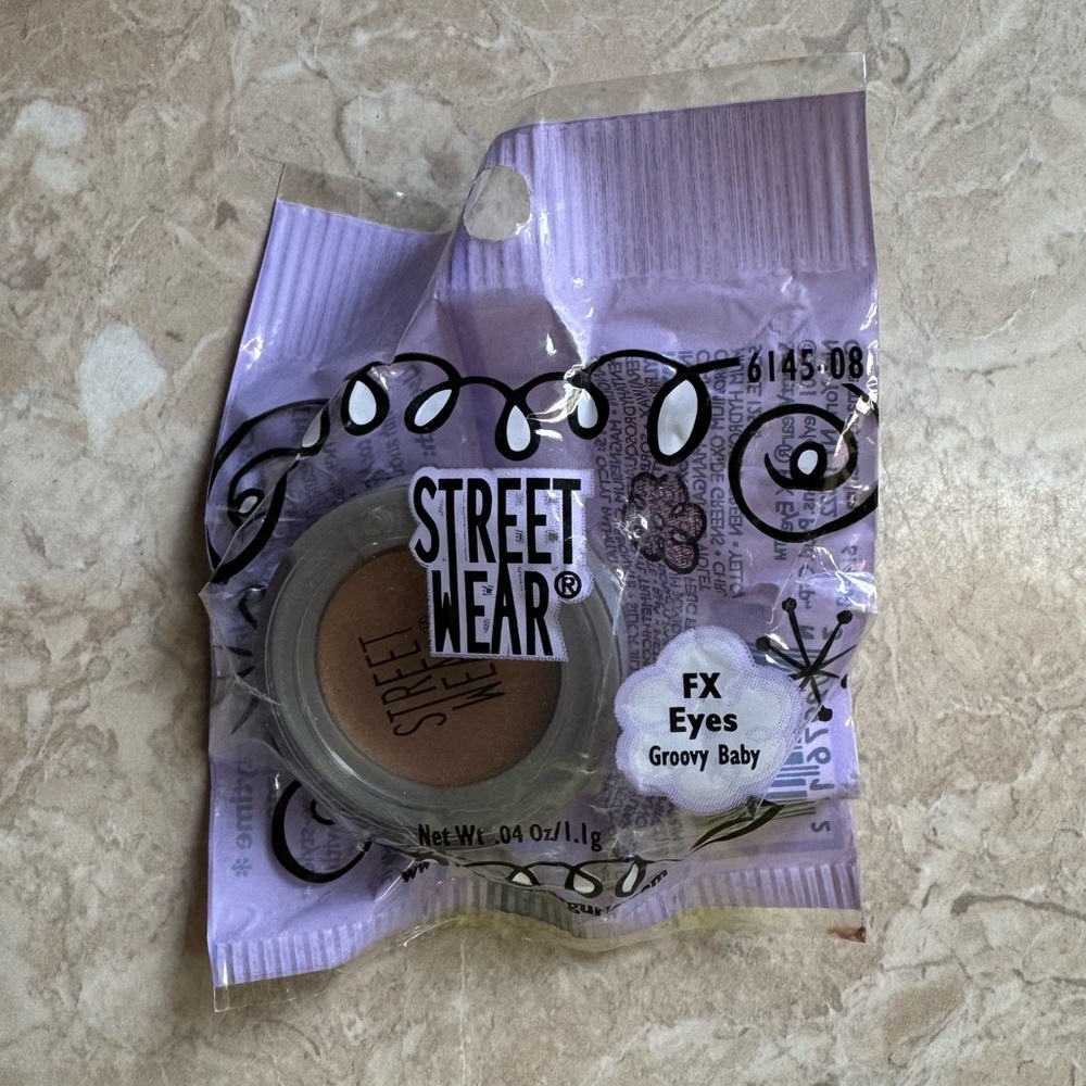 Street Wear Cosmetics FX Eyes Groovy Baby Cream Eyeshadow .04oz 1.1g NWT Sealed